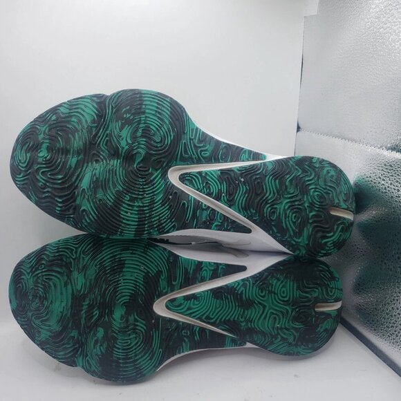 Nike Zoom Freak 3 White Green Emerald Max Giannis Antetokounmpo KD Men's sz 10 - Picture 6 of 7